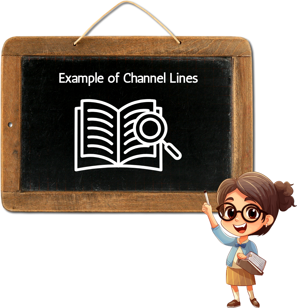 Example of Channel Line