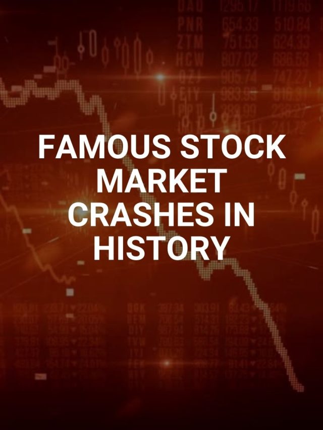 Famous Stock Market Crashes In History | 5paisa