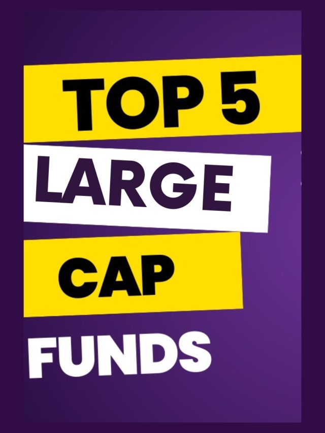 Top 5 Large Cap Mutual Funds 5paisa