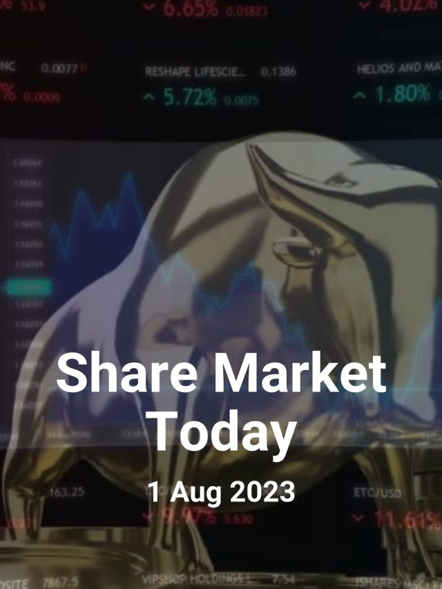 Share Market Today: 1-Aug-2023