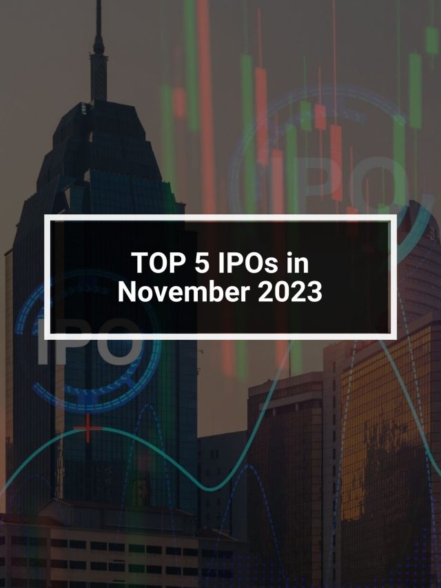 TOP 5 IPO's in November 5paisa